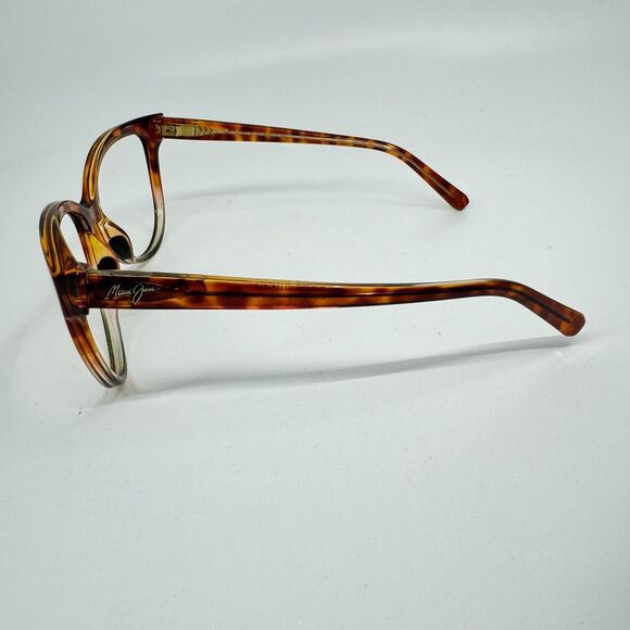 MAUI JIM OLU OLU MJ537-10A Italy Brown Tortoise Sunglasses Frame 57-17-140 11537 - Picture 2 of 7
